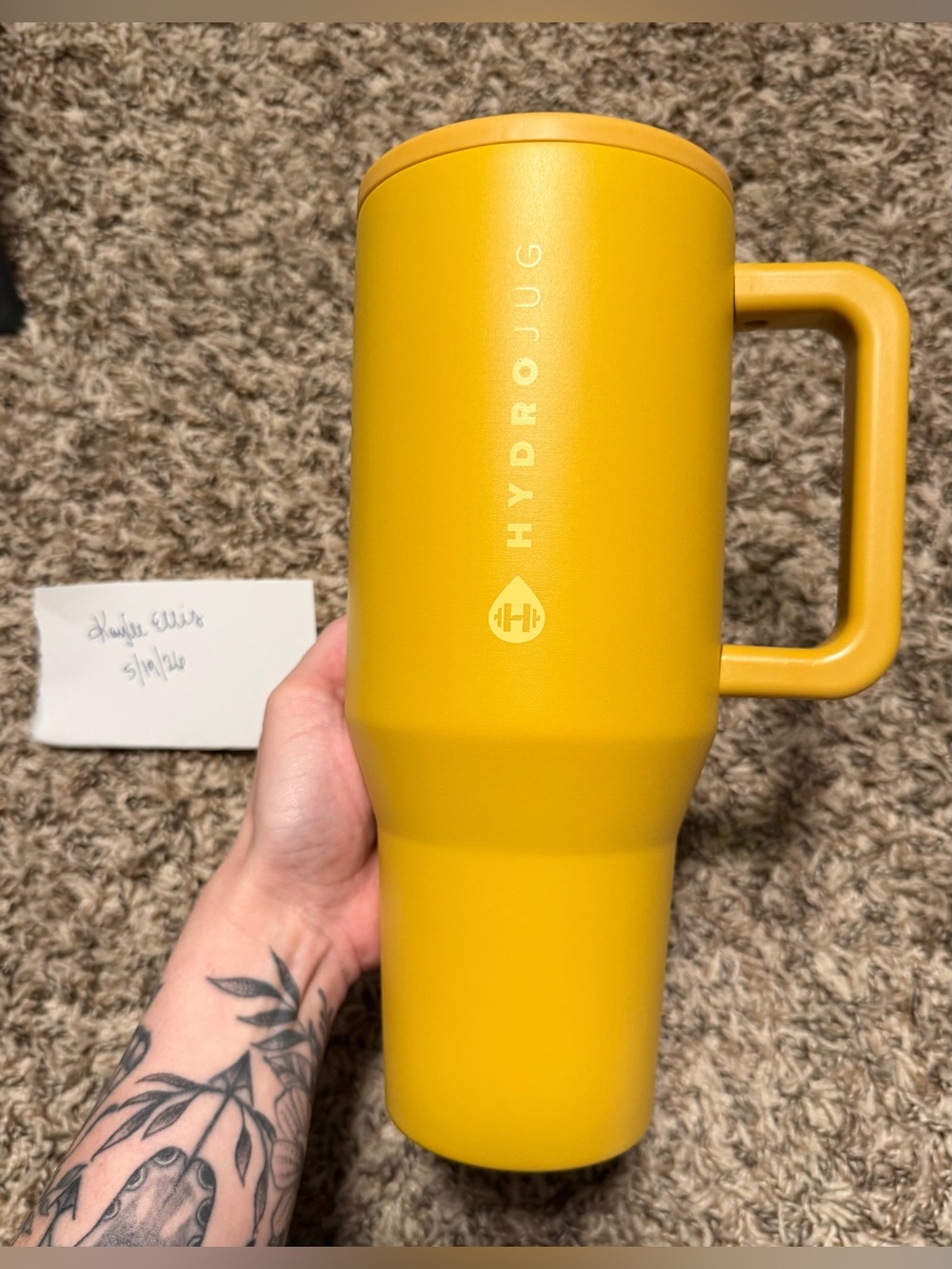 Hydrojug 40 Oz Traveler Honey
